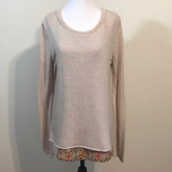 Anthropologie Tops - 🆕Anthropologie Yellow Bird Blouse/Sweater Combo